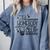 The Homebody Club Retro Introvert Antisocial Comfort Colors Sweatshirt Blue Jean