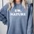 Homebody Indoorsy Introvert Ew Nature Comfort Colors Sweatshirt Blue Jean