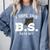 I Hope This BS Pays Off Graduation Bachelors Degree Comfort Colors Sweatshirt Blue Jean
