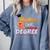 Hotter By One Degree Class Of Graduation 2019 Comfort Colors Sweatshirt Blue Jean