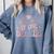 Now Hotter By One Degree Graduation Comfort Colors Sweatshirt Blue Jean