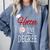 Hotter By One DEGREE Graduation Shirt For Her Him 2018 Comfort Colors Sweatshirt Blue Jean