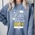 Hotter By One Degree Senior 2024 Class Of 2024 Graduation Comfort Colors Sweatshirt Blue Jean