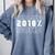 I'm Like 2018 Done Graduation Senior Grad 18 Comfort Colors Sweatshirt Blue Jean