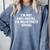 I'm Not Anti-Social I'm Selectively Social Introvert Comfort Colors Sweatshirt Blue Jean