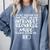 I'm Not Ignoring You I'm Just In My Introvert Recharge Mode Comfort Colors Sweatshirt Blue Jean