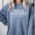 I'm Not Shy I'm Just Socially Selective Introvert Pun Comfort Colors Sweatshirt Blue Jean