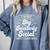 I'm Not Shy Selectively Social Introverted Anti Social Comfort Colors Sweatshirt Blue Jean