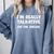 I'm Really Talkative On The Inside Anti Social Introvert Comfort Colors Sweatshirt Blue Jean