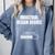 Industrial Degree Loading Student Graduation Comfort Colors Sweatshirt Blue Jean