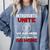 INTP Introverts Unite Anti Social For Men Women Comfort Colors Sweatshirt Blue Jean