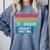 Introvert Aircraft Spotting Lovers Men & Women Comfort Colors Sweatshirt Blue Jean