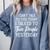 Introvert Antisocial I Can't Talk To You Today Humor Comfort Colors Sweatshirt Blue Jean