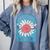 Introvert Cute Anti-Social Shy Person Inner Strength Comfort Colors Sweatshirt Blue Jean
