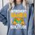 Introvert Gamer Video Games Anti Social Team Player Comfort Colors Sweatshirt Blue Jean