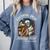 Introvert Hiking Club Antisocial Overthinking Anxiety Comfort Colors Sweatshirt Blue Jean