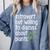 Introvert Humorous Plant Lover Gardening Comfort Colors Sweatshirt Blue Jean