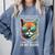 Introvert Joke For Introversion Personality Pity Party Comfort Colors Sweatshirt Blue Jean