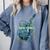 Introvert Music Lover Electric Guitar Rock Comfort Colors Sweatshirt Blue Jean