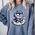 Introvert Oasis Comfort Colors Sweatshirt Blue Jean