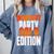 Introvert Party Solo Edition Sarcastic People Hater Comfort Colors Sweatshirt Blue Jean Introvert Party Solo Edition Sarcastic People Hater Comfort Colors Sweatshirt Blue Jean