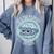 Introvert Too Peopley Anti-Social Shy Person Comfort Colors Sweatshirt Blue Jean