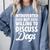 Introverted But Willing To Discuss Dogs Introverts Comfort Colors Sweatshirt Blue Jean