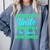Introverts Unite Introvert Antisocial Sarcasm Anti Social Comfort Colors Sweatshirt Blue Jean