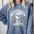 Introverts Unite Separately Own Homes Emblem Comfort Colors Sweatshirt Blue Jean
