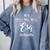 Its Esq Actually Female Lawyer Graduation Pass The Bar Exam Comfort Colors Sweatshirt Blue Jean