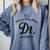 It's Miss Ms Mrs Dr Actually Doctor Graduation Women Comfort Colors Sweatshirt Blue Jean