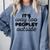 It's Way To Peopley Outside Introvert Comfort Colors Sweatshirt Blue Jean