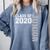 Junior Class Of 2020 Shirt Graduation Apparel Tee Comfort Colors Sweatshirt Blue Jean