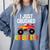 I Just Crushed Kindergarten Monster Graduation Shirt Comfort Colors Sweatshirt Blue Jean