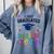 I Just Graduated 5th Grade Graduation Class 2022 Graduate Comfort Colors Sweatshirt Blue Jean