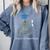 Just Graduated Cat With Graduation Cap And Diploma For Men Women Girls Kids Comfort Colors Sweatshirt Blue Jean