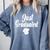 Just Graduated With A Graduation Cap Comfort Colors Sweatshirt Blue Jean