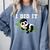 I Did It Kawaii Panda With Graduation Cap Diploma Comfort Colors Sweatshirt Blue Jean