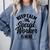 Keep Calm The Social Worker Is Here Graduation Work Job Comfort Colors Sweatshirt Blue Jean