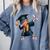 Kids Boys Grad Dabbing Graduation Class Of 2025 Comfort Colors Sweatshirt Blue Jean