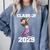 Kids Class Of 2029 Shirt Graduation Dabbing Mermaid Shirt Comfort Colors Sweatshirt Blue Jean