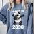 Kids Class Of 2030 Shirt Graduation Dabbing Panda Shirt Comfort Colors Sweatshirt Blue Jean