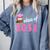 Kids Class Of 2031 Back To School Graduation T-Shirt Comfort Colors Sweatshirt Blue Jean