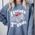 Kids I Crushed 2nd Grade Monster Truck School Graduation Comfort Colors Sweatshirt Blue Jean