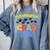 Kids Kindergarten Graduation Graduate Shirt Comfort Colors Sweatshirt Blue Jean