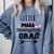Kids Kindergarten Graduation Shirt Girls Daughter Granddaughter Comfort Colors Sweatshirt Blue Jean