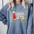 Kids Kindergarten Graduation Students Going To 1st Grade Comfort Colors Sweatshirt Blue Jean