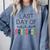 Kids Last Day Of Preschool Graduation Comfort Colors Sweatshirt Blue Jean