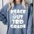 Kids Kids Peace Out 3Rd Grade For Graduation Comfort Colors Sweatshirt Blue Jean