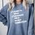 Kids Pre-K Graduation Idea For Boys & Girls Comfort Colors Sweatshirt Blue Jean